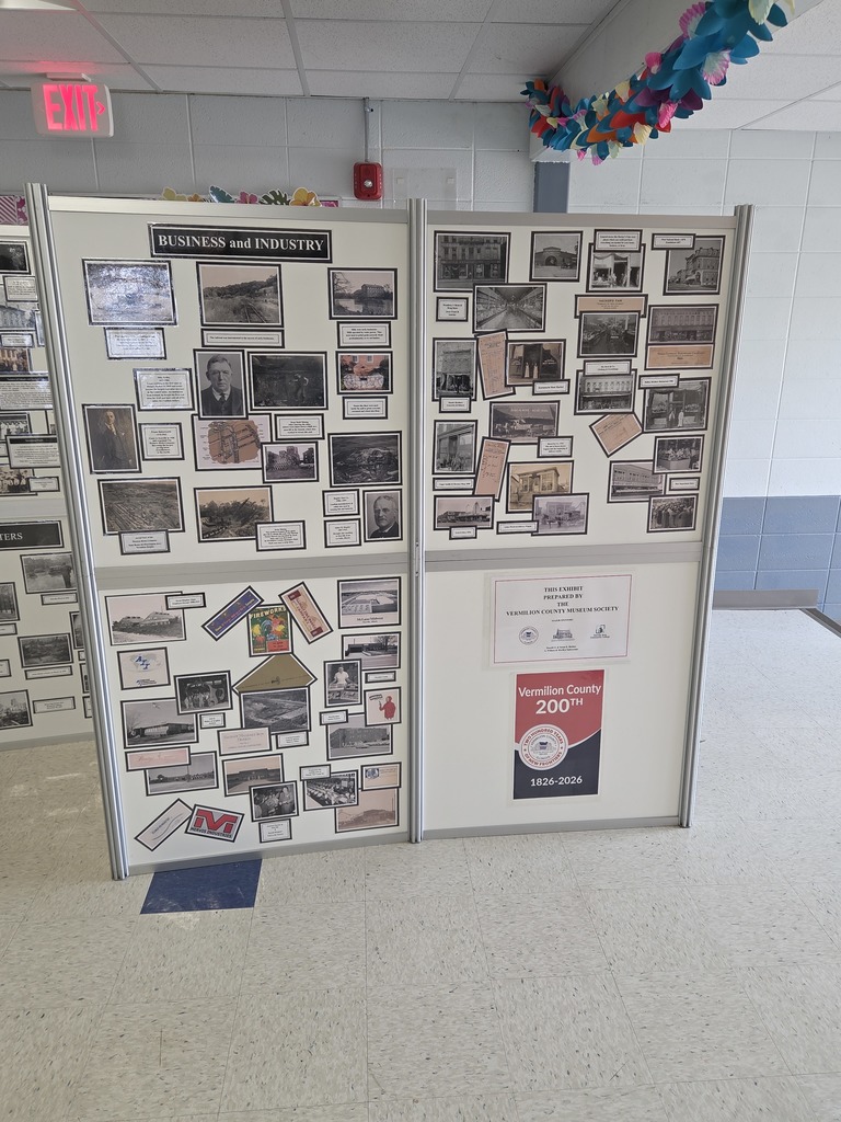 Vermilion County History Display 2