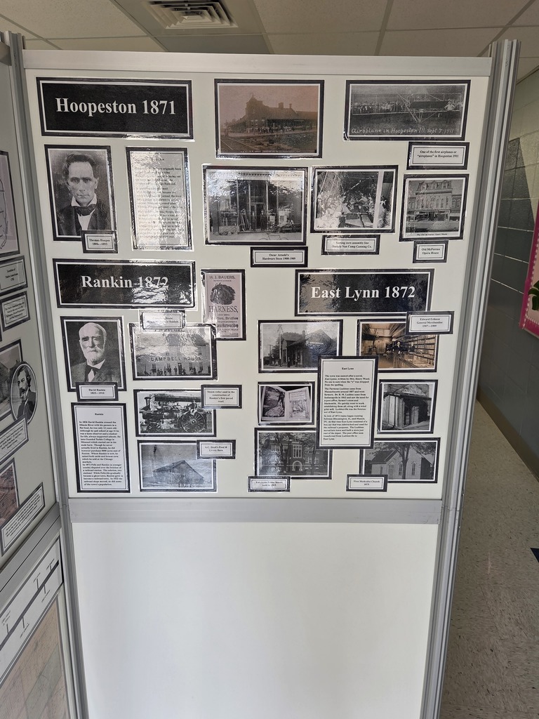 Vermilion County History Display 1
