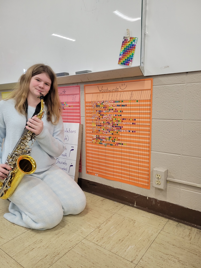 4th grade band student