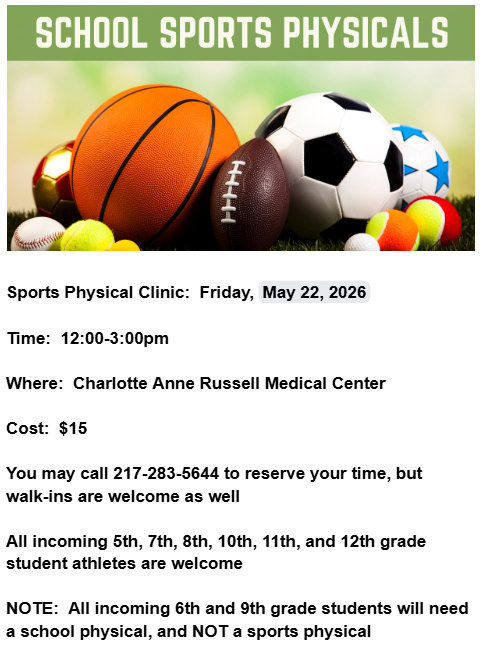 Physicals Flyer