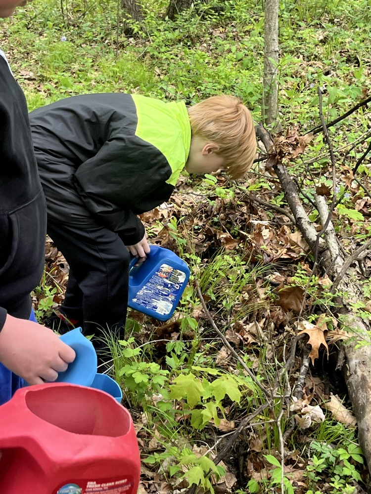 Day 2 of Outdoor School 🐛   Today we hiked to Lookout Point and we saw a lot of different kinds of fungi. This afternoon we were able to go out and complete a critter crawl. We found a lot of different types of bugs! 