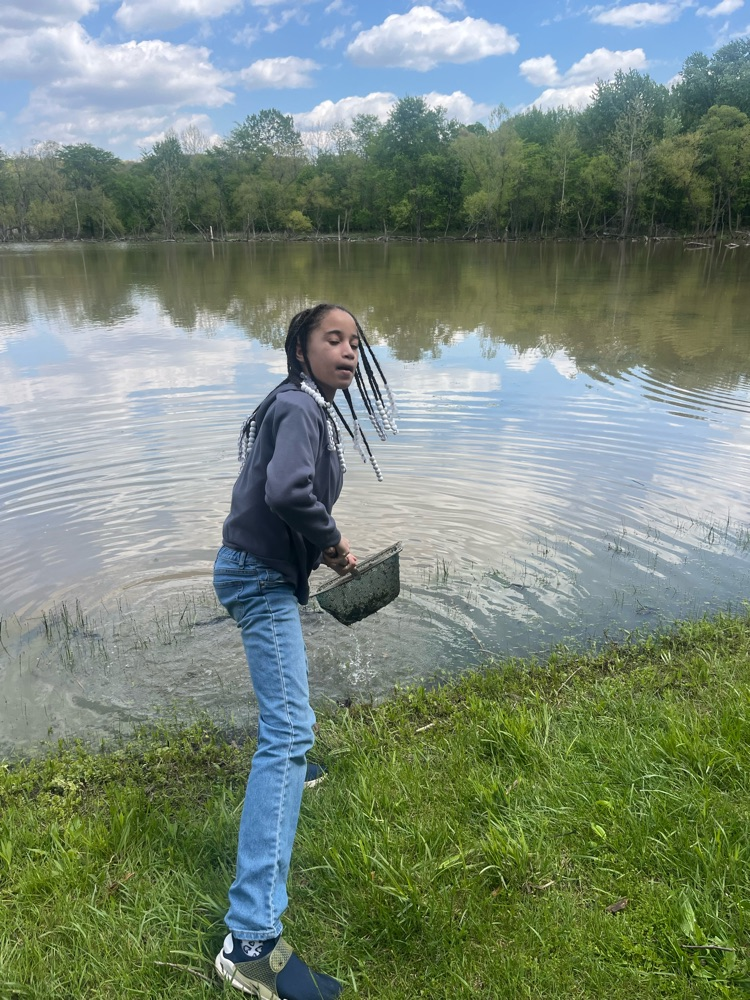 Day 4 of Outdoor School! Today we hiked 2 miles by the Middle Fork River and saw some turtles and other wildlife. This afternoon we did the Aquatic Study where they got to use dipping nets to find all sorts of aquatic life. 