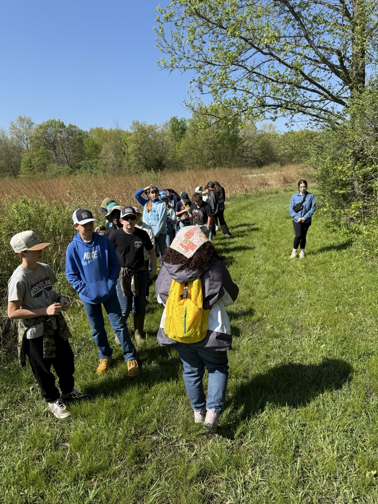 Our last day at Outdoor School for Mr. Rush’s class! We spent the morning on a hike through the prairie and the Visitors’Center. This afternoon we presented our Wildlife Reports!