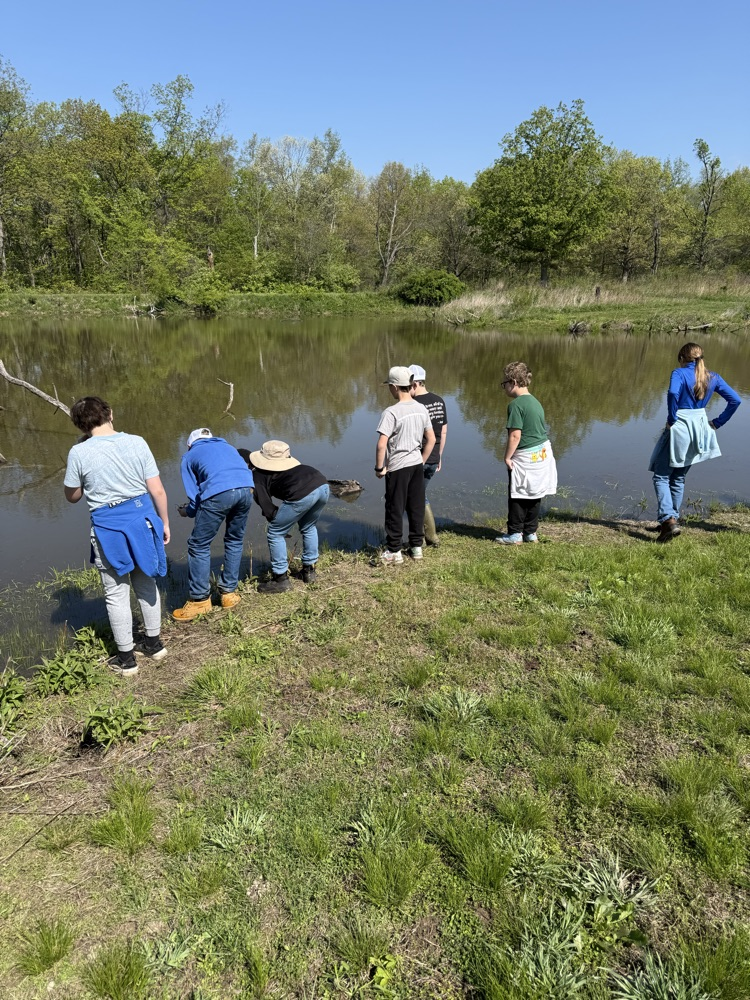 Our last day at Outdoor School for Mr. Rush’s class! We spent the morning on a hike through the prairie and the Visitors’Center. This afternoon we presented our Wildlife Reports!