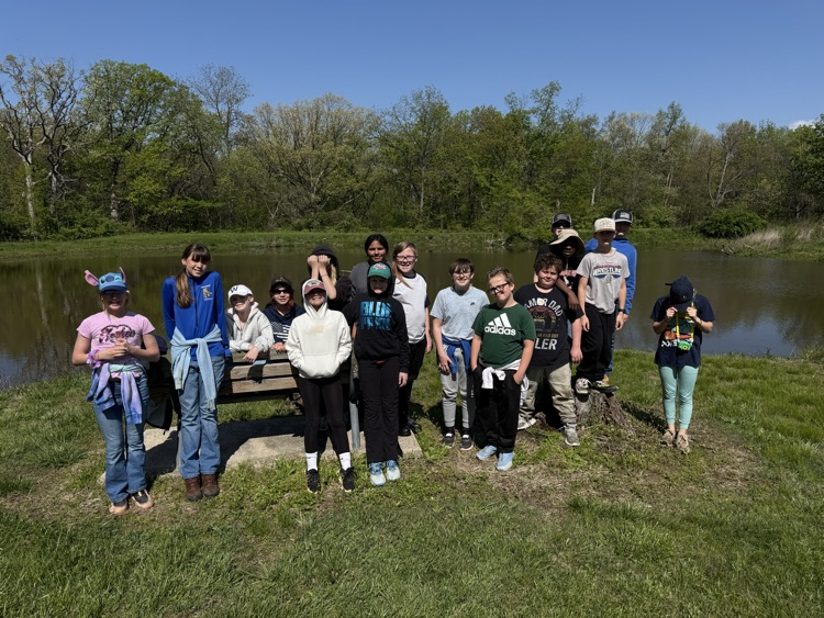 Our last day at Outdoor School for Mr. Rush’s class! We spent the morning on a hike through the prairie and the Visitors’Center. This afternoon we presented our Wildlife Reports!