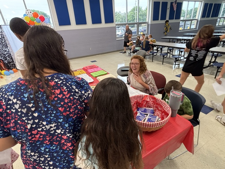 School secretary helps families