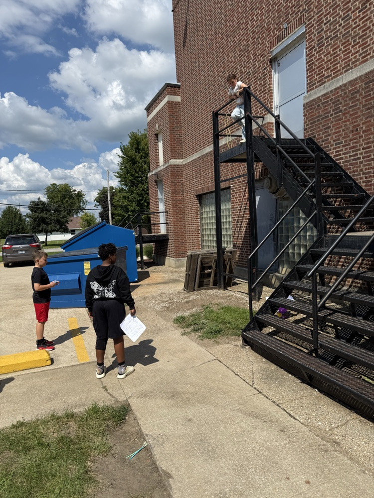 We are on the last day of our gravity project. Yesterday, we built contraptions designed to slow down an object as it falls. Today, we timed how fast they would drop!