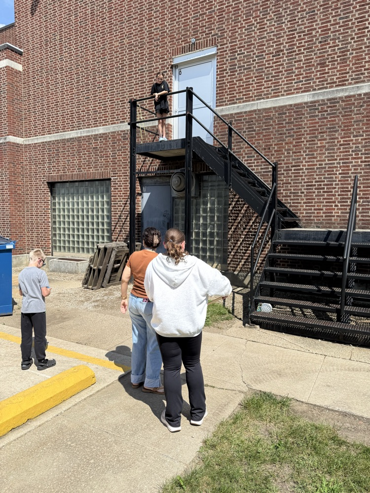 We are on the last day of our gravity project. Yesterday, we built contraptions designed to slow down an object as it falls. Today, we timed how fast they would drop!