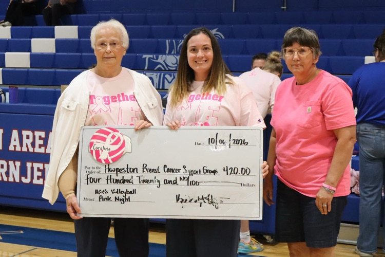 volleyball pink night