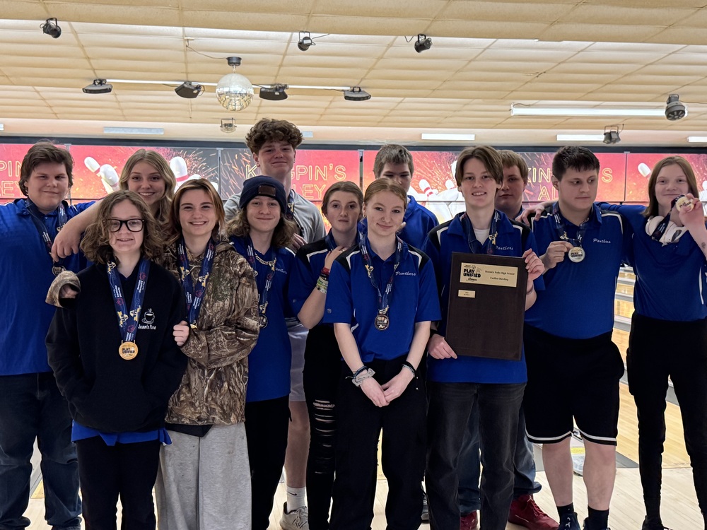 🎉Our Unified Bowling team recently finished its season with a first-place victory!🎳 They were placed in the hardest bracket and competed and won against Hudson Falls, Queensbury, and Guilderland. Great job to all the students!! Thanks for sharing, Coach Grennan!🐾 #playunified