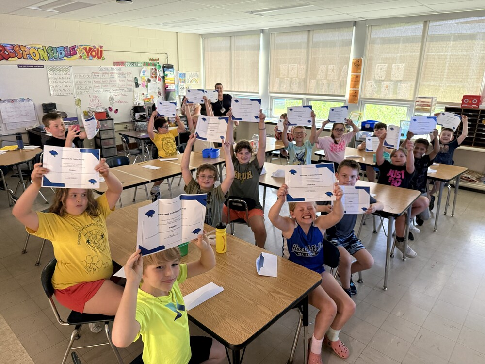 4th grade moving up to middle school
