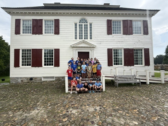 Living History Summer Institute students recently toured Johnson Hall State Historic Site