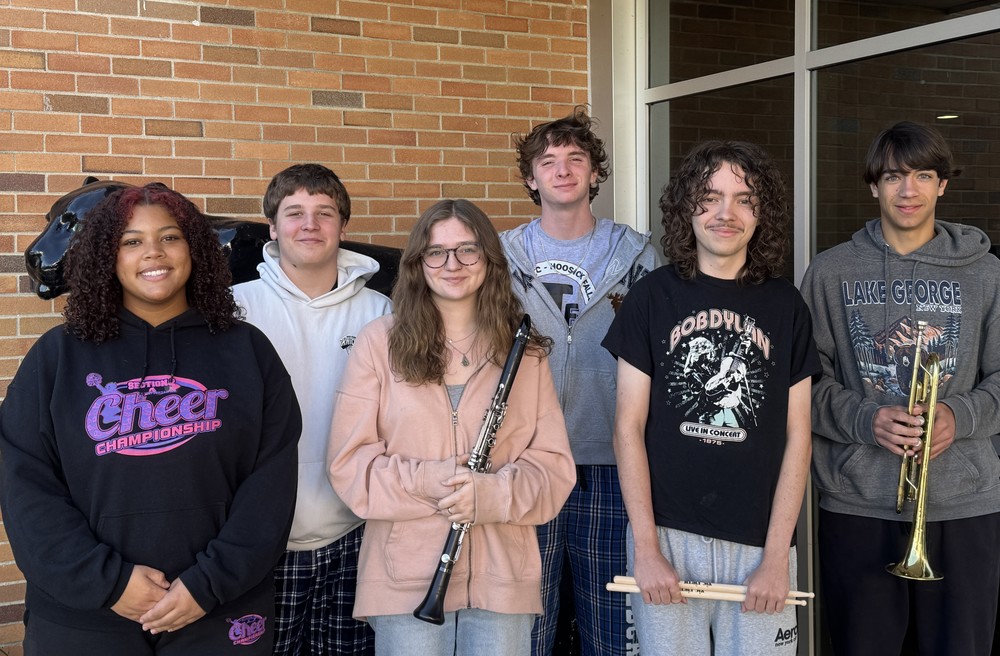 area all state band and chorus students