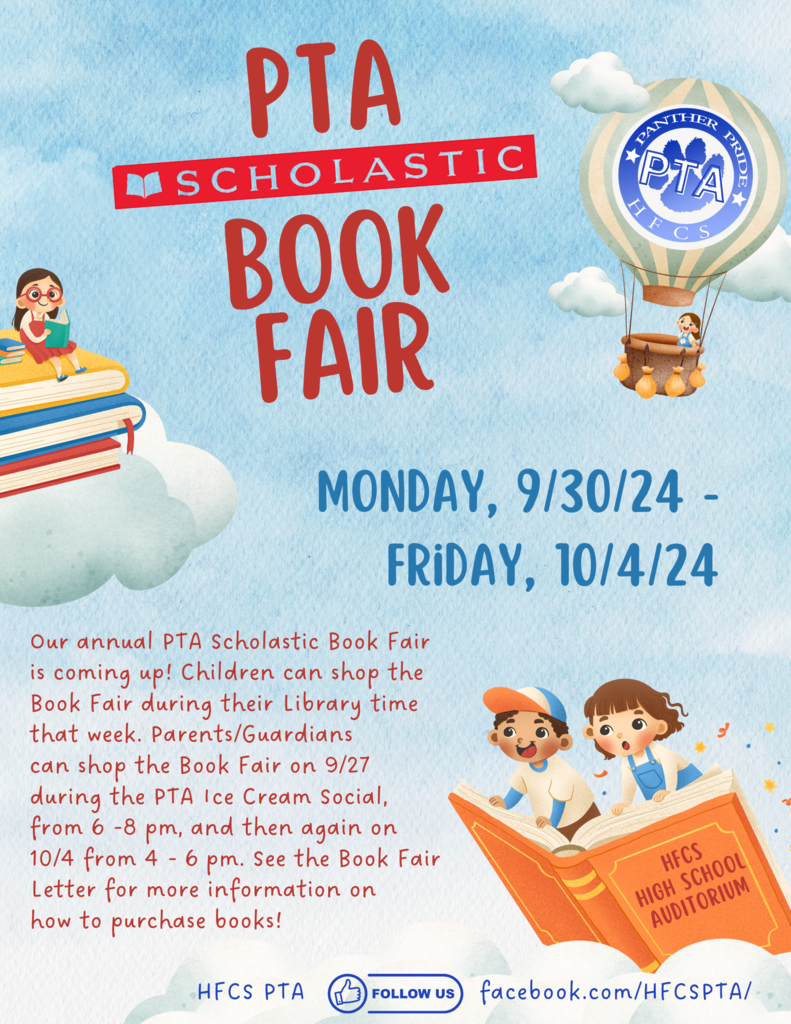 PTA Ice Cream Social & Book Fair