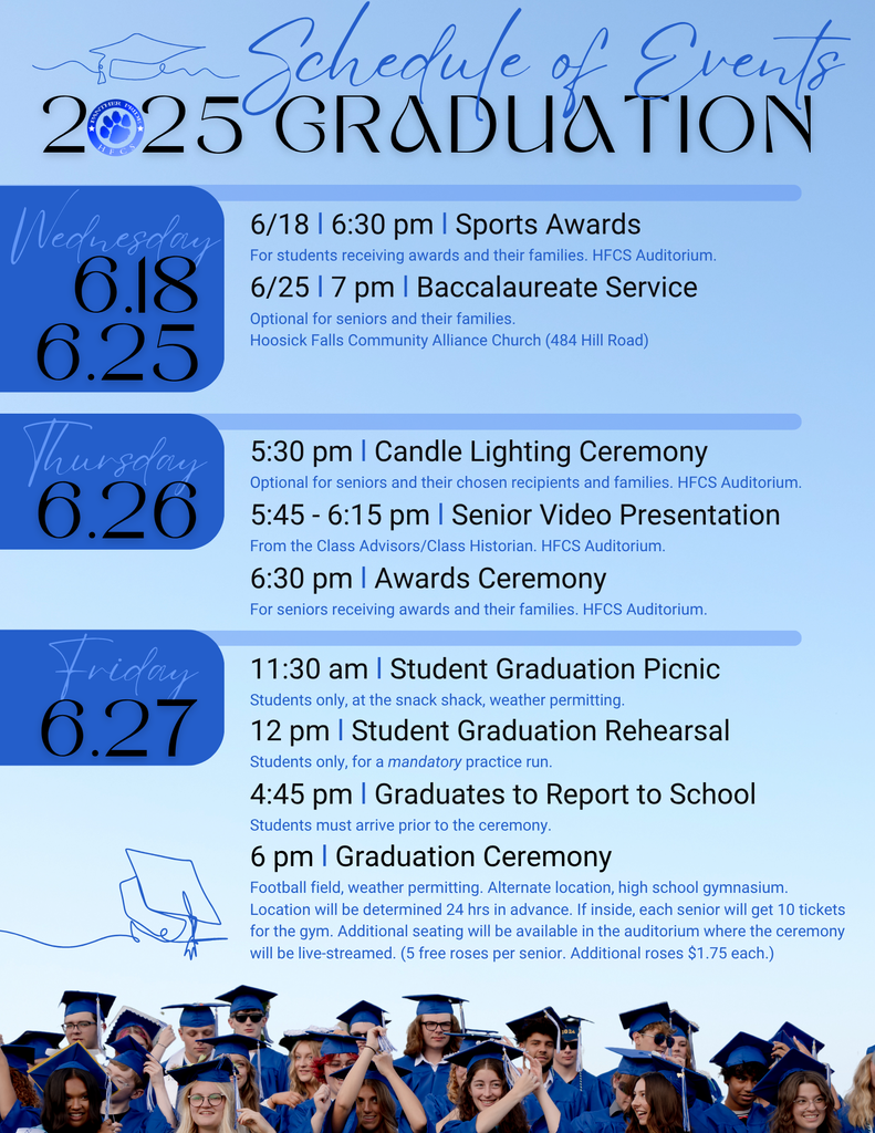 graduation information