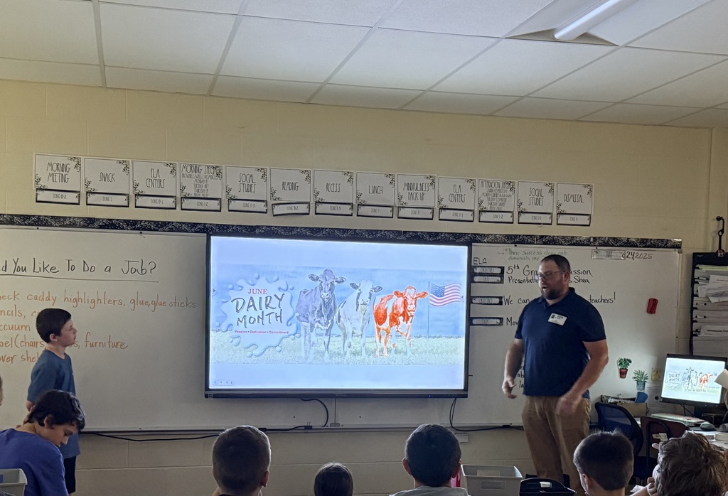 dairy month in 4th grade