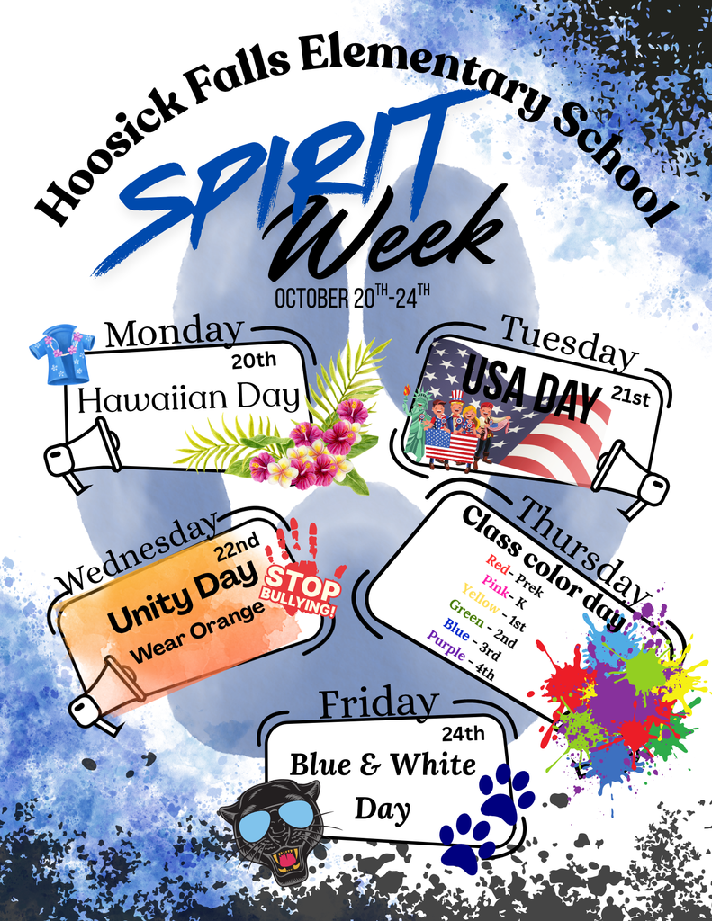 elementary school spirit week themes issue