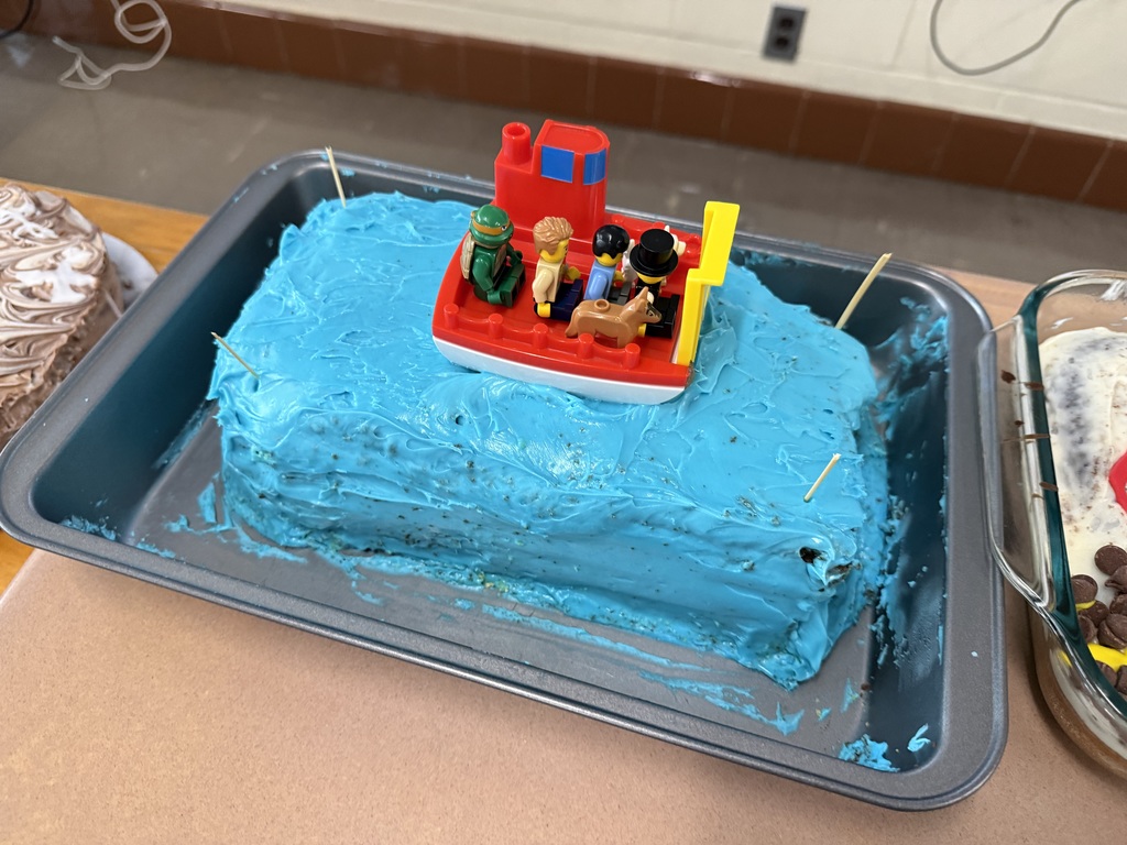 🎂 Twenty-two senior students in Mr. Brian Bushner’s AP Government and Politics class recently held their annual "Cake Day"!🍰 Students formed teams and chose a Supreme Court case to research that relates to the concept of federalism in the United States. Because federalism is sometimes described as either a “layered cake” or “marble cake”, students can bake a cake that displays the type of federalism their case would be classified as on the interior. For the exterior, they decorate the cake based on the theme of the case.  The Supreme Court cases and teams were as follows: Roe v. Wade (two teams/ cakes: Zoe and Brooke / Ayden) Obergefell v. Hodges (Ana, Chyah, Karalina, Ethan)  South Dakota v. Dole (Lizzy, Katy, Mattison)  Brown v. Board of Education (two teams/cakes: Kady, Ava, Sydne, Erin / Halley, Paylyn) Gibbons v. Ogden (Luke, Wyatt, Chris, Blake)  Students are given a lot of freedom with this project, as long as they can explain the concept of federalism as it relates to the SCOTUS case. Mr. Bushner shared that he was “Impressed with how creative the students were and how broadly they looked through U.S. history to choose their cases.” The students always enjoy this creative assignment and have fun tasting the cakes too! Thanks for sharing this project and pictures, Mr. Bushner!