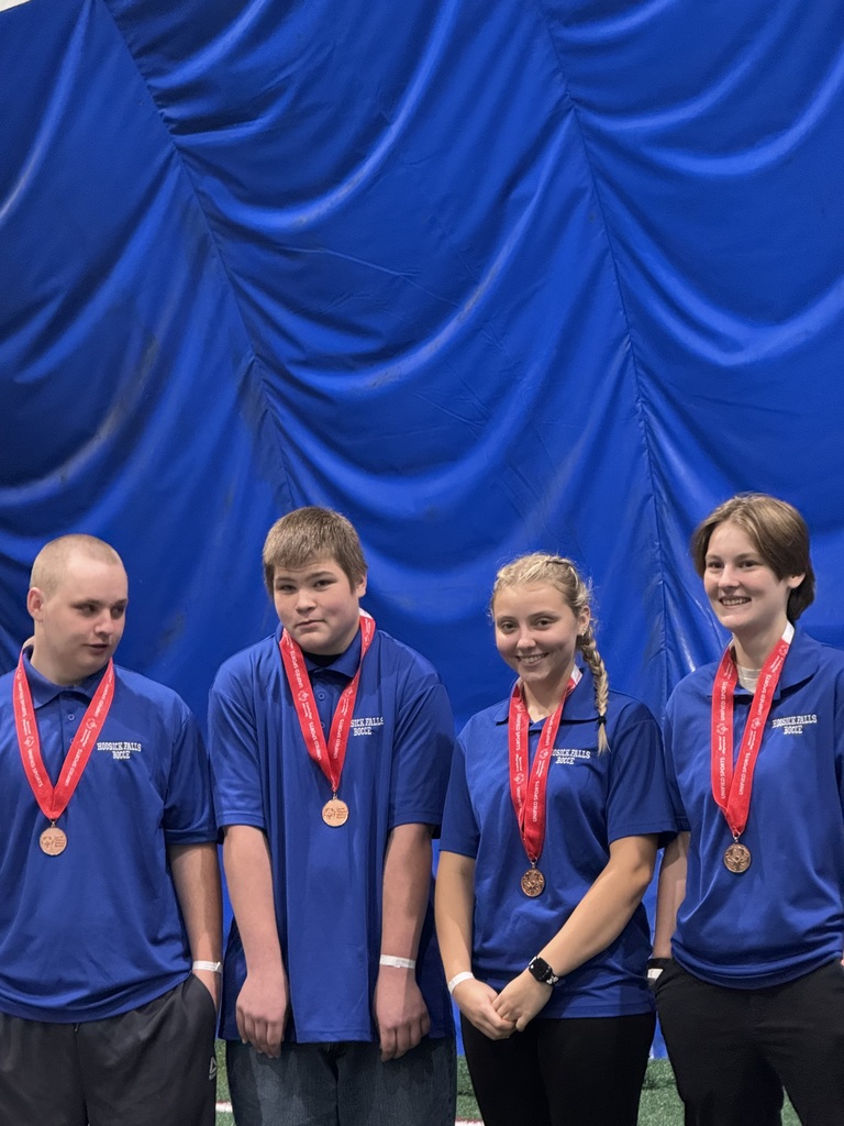 🎉Congratulations to our Unified Bocce team!! Over the weekend, they earned bronze medals in the Special Olympics Fall State Games!! 🥉🐾Tonight is their Senior Night at 4 pm, so come out to support them as they play their final home match of the season! #UnifiedSports #ChooseToInclude