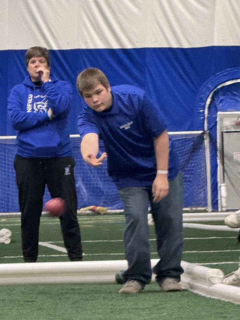 🎉Congratulations to our Unified Bocce team!! Over the weekend, they earned bronze medals in the Special Olympics Fall State Games!! 🥉🐾Tonight is their Senior Night at 4 pm, so come out to support them as they play their final home match of the season! #UnifiedSports #ChooseToInclude