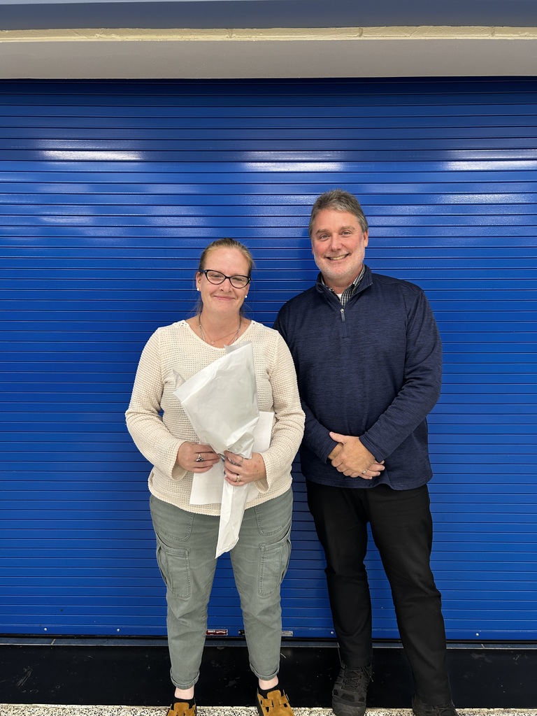 🎉Congratulations to Mrs. Amy Gifford,  Teaching Assistant, on her recent Tenure Appointment at last week's Board of Education Meeting!! It was also our Board Appreciation night, and Mrs. Katie Brownell's Living History Institute students presented our Board members with thank you cards for their service to our school and community!🐾