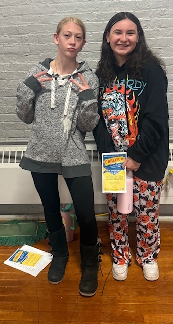 Yesterday, ~75 high school students attended the Hoosick Falls Community Career & Trade Expo, with 5 other local schools. There were over 40 booths to explore, with local businesses, careers, trades, and apprenticeship programs, and even the Teamsters Local 294 truck simulator. Special thanks to the team who helped organize this event, and our teachers and counselors who brought our students to this event so they could make connections! Rensselaer County One Stop Career Center for Economic Growth Capital Region Workforce Development Board (Photo credits: HF Business Teacher, Hillory Hamilton, and Gail Smith, event organizer with the Hoosick Falls Community Alliance Church)