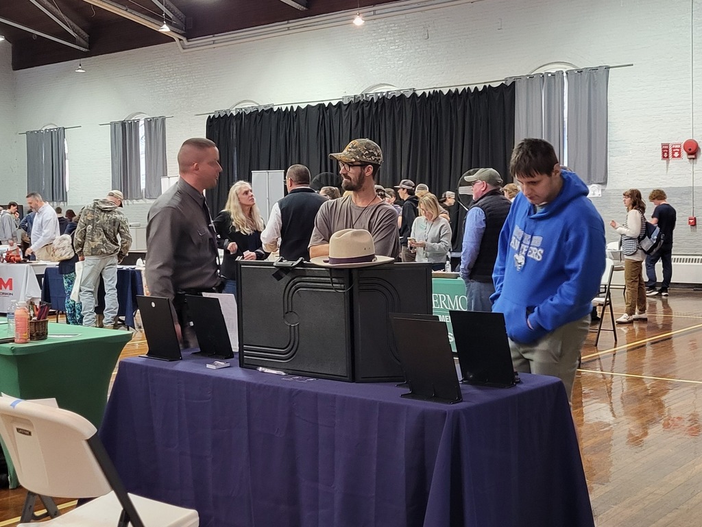 Yesterday, ~75 high school students attended the Hoosick Falls Community Career & Trade Expo, with 5 other local schools. There were over 40 booths to explore, with local businesses, careers, trades, and apprenticeship programs, and even the Teamsters Local 294 truck simulator. Special thanks to the team who helped organize this event, and our teachers and counselors who brought our students to this event so they could make connections! Rensselaer County One Stop Career Center for Economic Growth Capital Region Workforce Development Board (Photo credits: HF Business Teacher, Hillory Hamilton, and Gail Smith, event organizer with the Hoosick Falls Community Alliance Church)