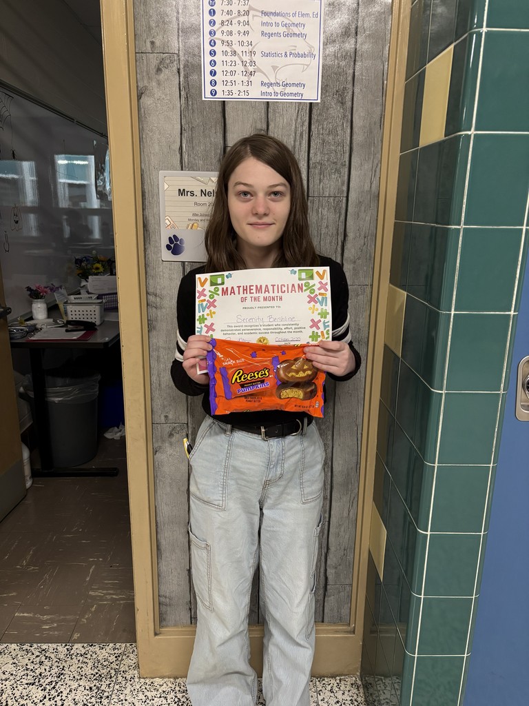 october math student of the month
