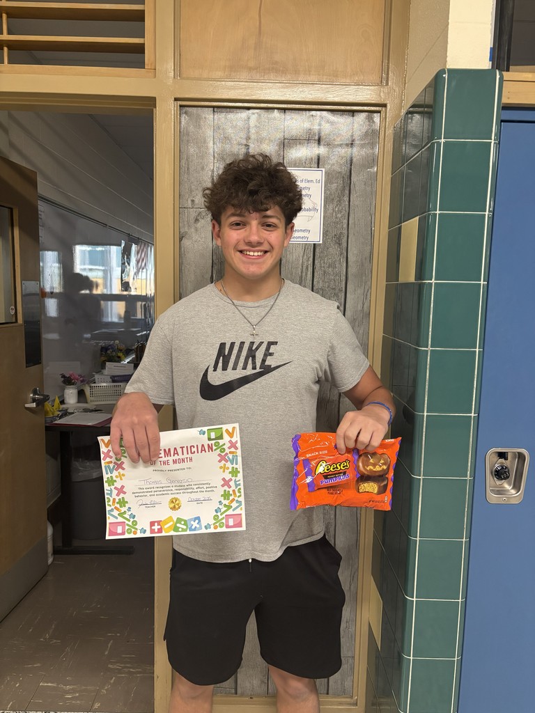 october math student of the month