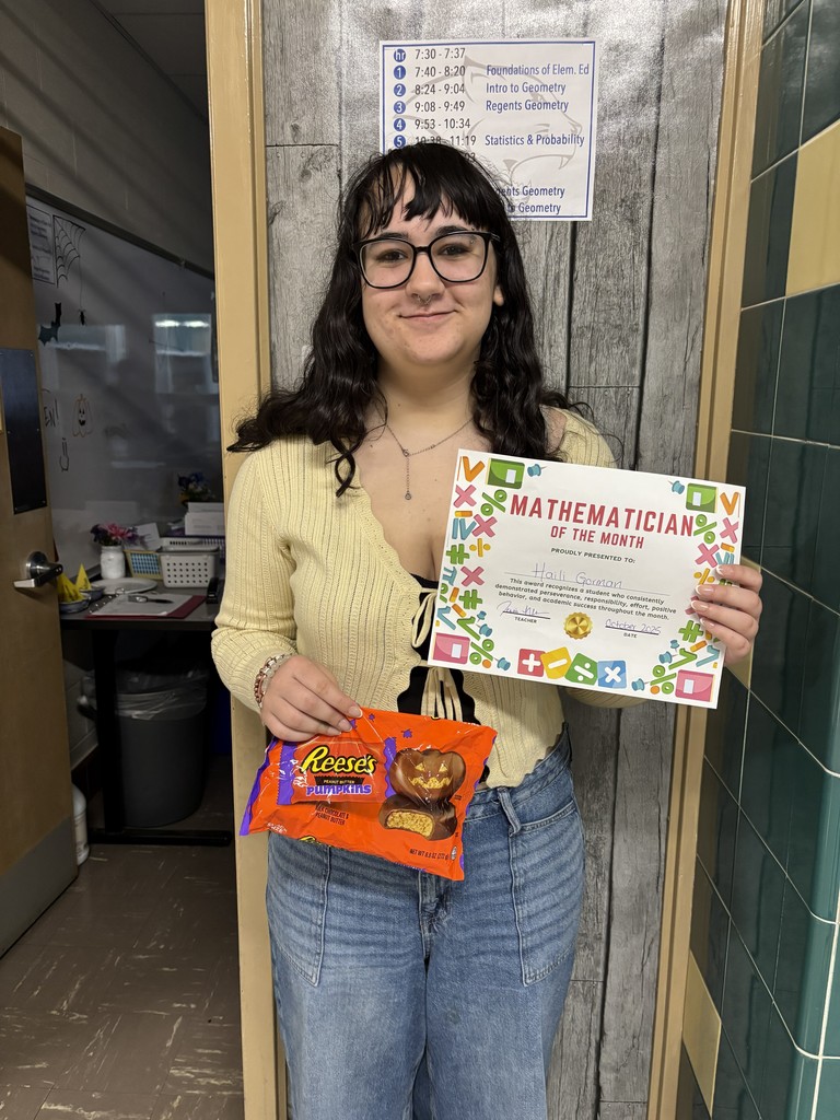 october math student of the month