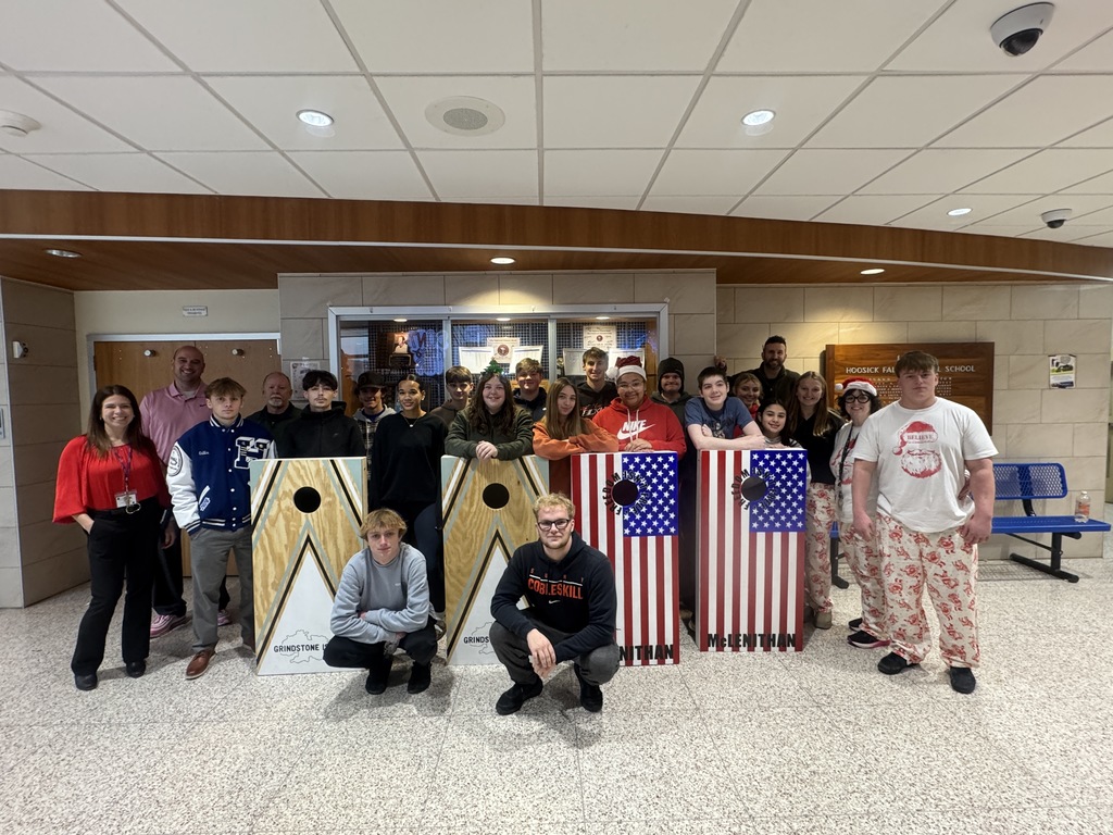 Ms. Cary’s and Mrs. Mabeys Student Travel Club recently held a fundraiser and sold donation tickets for a chance to win custom corn hold boards. Congratulations to the winners, who were announced previously at our Homecoming Game: Heather McLenithan and Rebecca Thompson. Mr. Bundrick's and Mr. Marsh’s construction classes built the boards, and some of Mr. Viera's studio art students painted the custom designs. This was a creative fundraiser that highlights how well our teachers collaborate with one another, and just how talented our students are! Student Builders: Keegan Dunham, Luke Gillis, Jackson Bedard, Rocco Arcodia, Justin Mulready, Garrett Emerson, Ali Andrew, Zeke Becker, Tyler Chirasello, Thomas Harrington, Jacob Jones, Max Landry, Luke Nicholas, and Jaden Pierce. Student Painters: Kaydence Williams, Ema Harris, Daylin Acevedo, Zayer Bowen, Emmitt Willbrant, Naviana Fitz & Mya Wiggins.