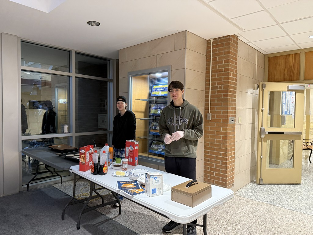 NHS pancake breakfast for Christmas Wish
