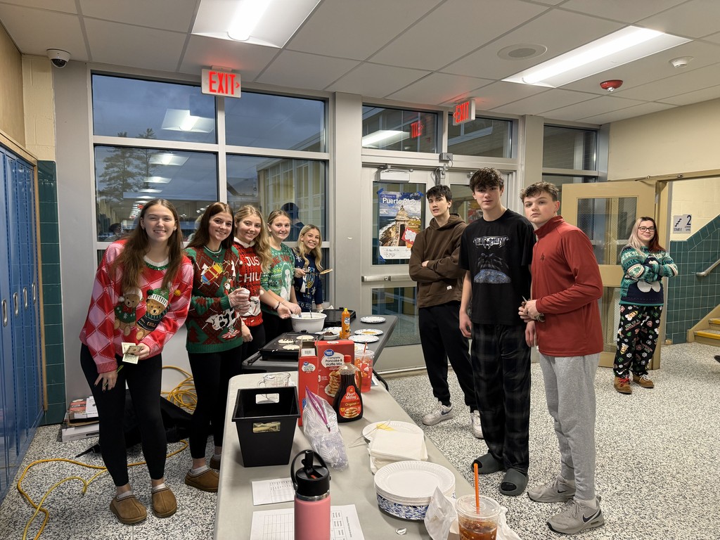 NHS pancake breakfast for Christmas Wish