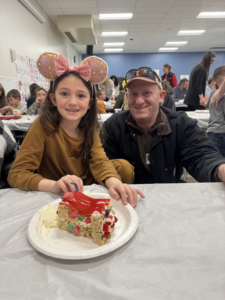 Our first-grade team held a family event last week, where friends and family could join their student for a fun holiday house-building activity. Students liked using Rice Krispies Treats to build with. We're told they have superior sugar-sticking power compared to using graham crackers, which means less frustration and more tasty fun!