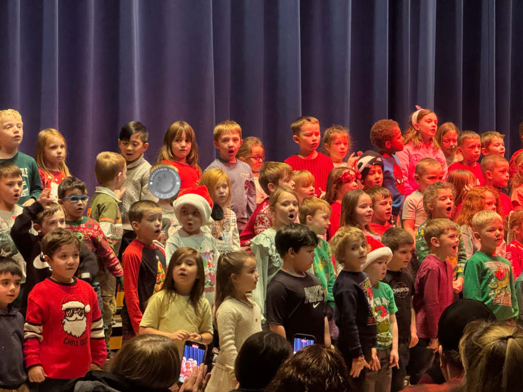 kindergarten holiday sing-along 