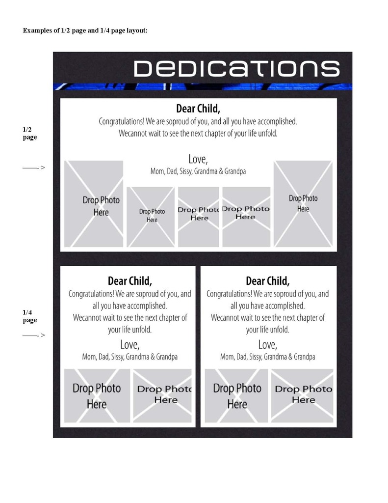 We are now accepting Yearbook Dedications for the Class of 2026!! We are excited about this opportunity for you to place a memory page/dedication in the yearbook. You can surprise your child with a special note and some favorite pictures while donating to the yearbook fund to help offset yearbook costs. Space is limited and available on a first-come, first-served basis. If you have any questions concerning your memory page, please contact the Yearbook Advisor: Mr. Viera (vierar@hoosickfallscsd.org). Please see the flyers for more details. 