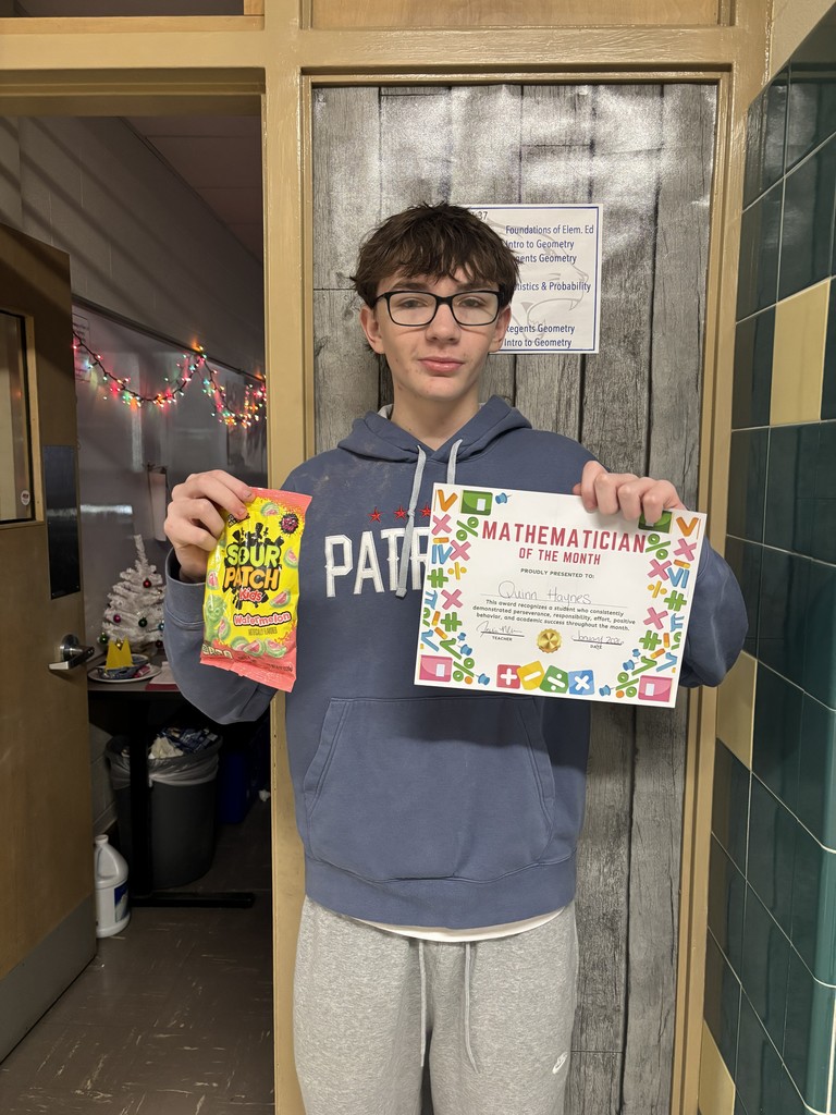 january math students of the month