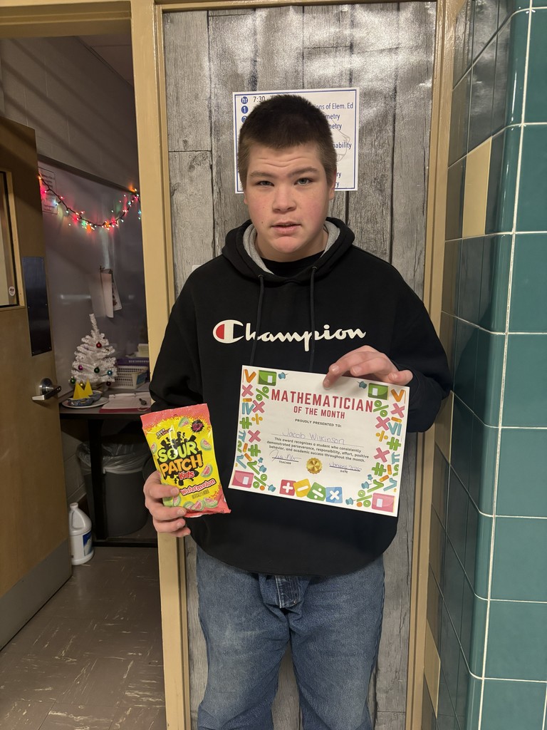 january math students of the month