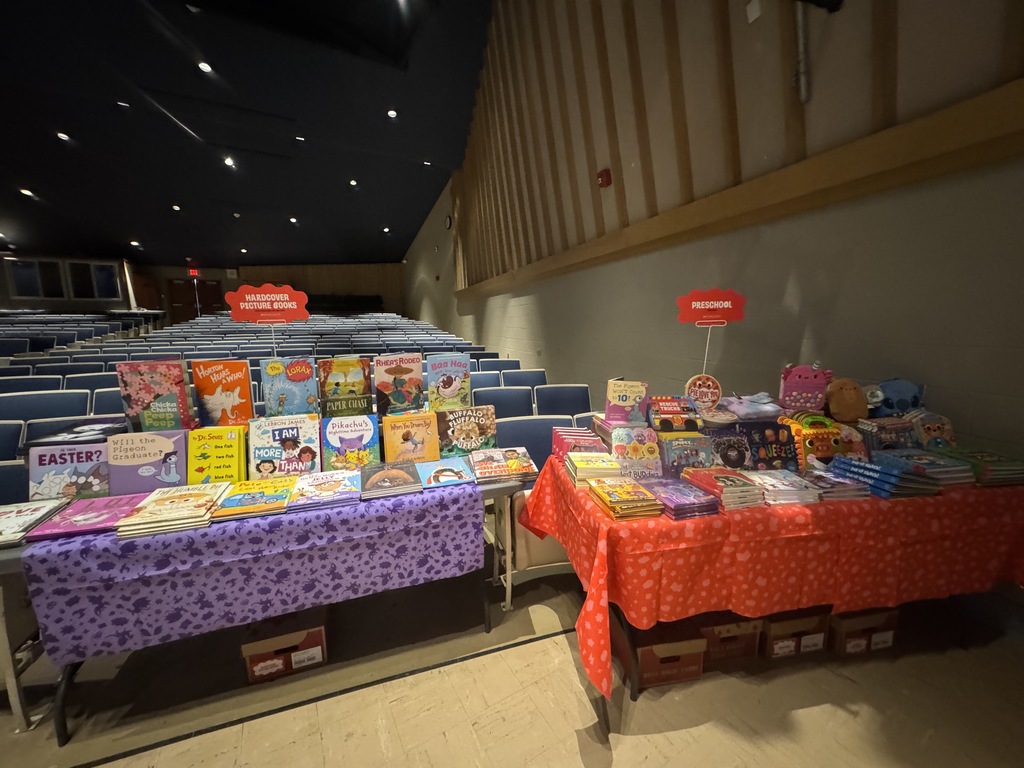 📚The Book Fair starts tomorrow, and runs from 2/25-2/27!! Please see the flyer for when your elementary student's teacher will bring them down to shop during school. Don't forget to come to our evening event too, PTSA Book Fair, Read Aloud, & Ice Cream Social!  on Friday, 2/27, from 6-8 pm! There will be a free ice cream social (thank you to our sponsor, Stewart's Shops), a Read Aloud, where you can rotate through different classrooms to hear stories being read, and of course, the main event, the Book Fair! Join in the fun and let's get reading together! 📚 