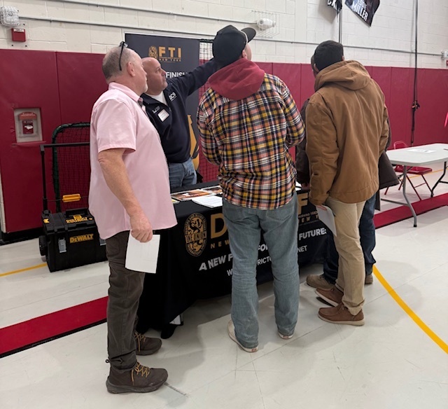 Last week,  Ms. Hamilton and Mr. Marsh brought 20 HFSC students to the 4th Annual Tamarac High School Trade Career Fair.  Students circulated the event, visited booths, and gained firsthand knowledge from individuals working in the area's top trades.  Some of the industries represented were: Construction, Cosmetology, Criminal Justice, Finishing Trades (glazing), Welding, and many more! Thanks for sharing, Ms. Hamilton and Mr. Marsh!!