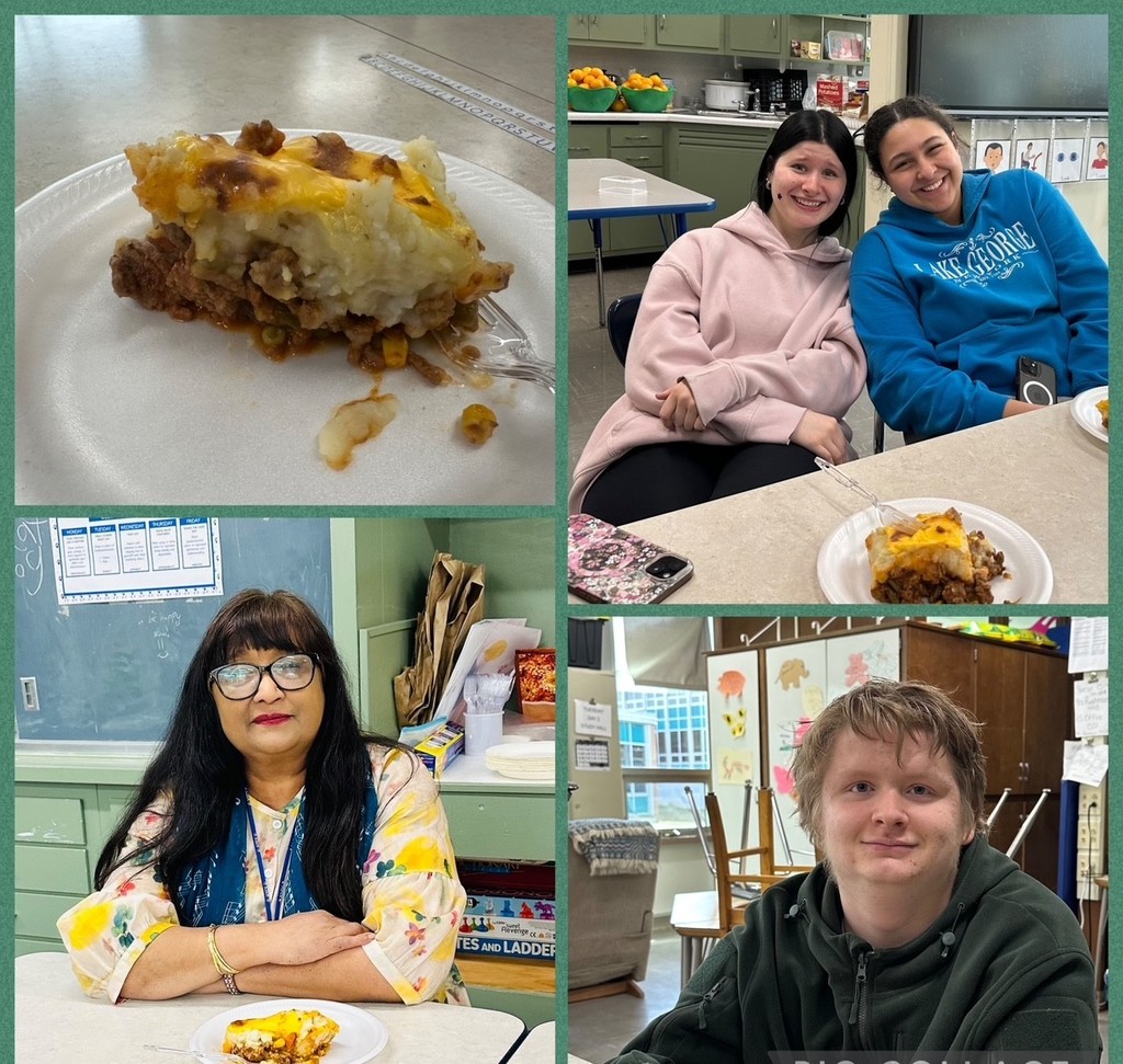 The International Club celebrated St. Patrick's Day with a hearty, homemade Irish Shepherd's Pie prepared by club advisor Dr. Yudkoff. Shepherd's Pie dates back to the late 18th century in Ireland and Scotland, where it emerged as an economical meal among rural, working-class families. Lamb and mutton were the meats most available to shepherds — hence the name — and leftover cooked meat was topped with mashed potatoes, which had become a staple crop in Ireland. As the dish traveled to England, it evolved into what the British call Cottage Pie — nearly identical, but made with minced beef rather than lamb. Today the distinction is simple: Shepherd's Pie uses lamb, Cottage Pie uses beef. Both versions have since become cornerstones of British and Irish comfort food — a perfect choice to mark St. Patrick's Day and a tradition that has warmed kitchens for over two centuries.