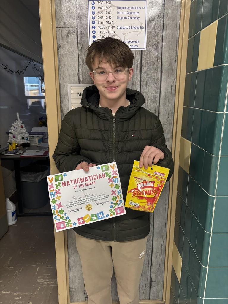 february math students of the month