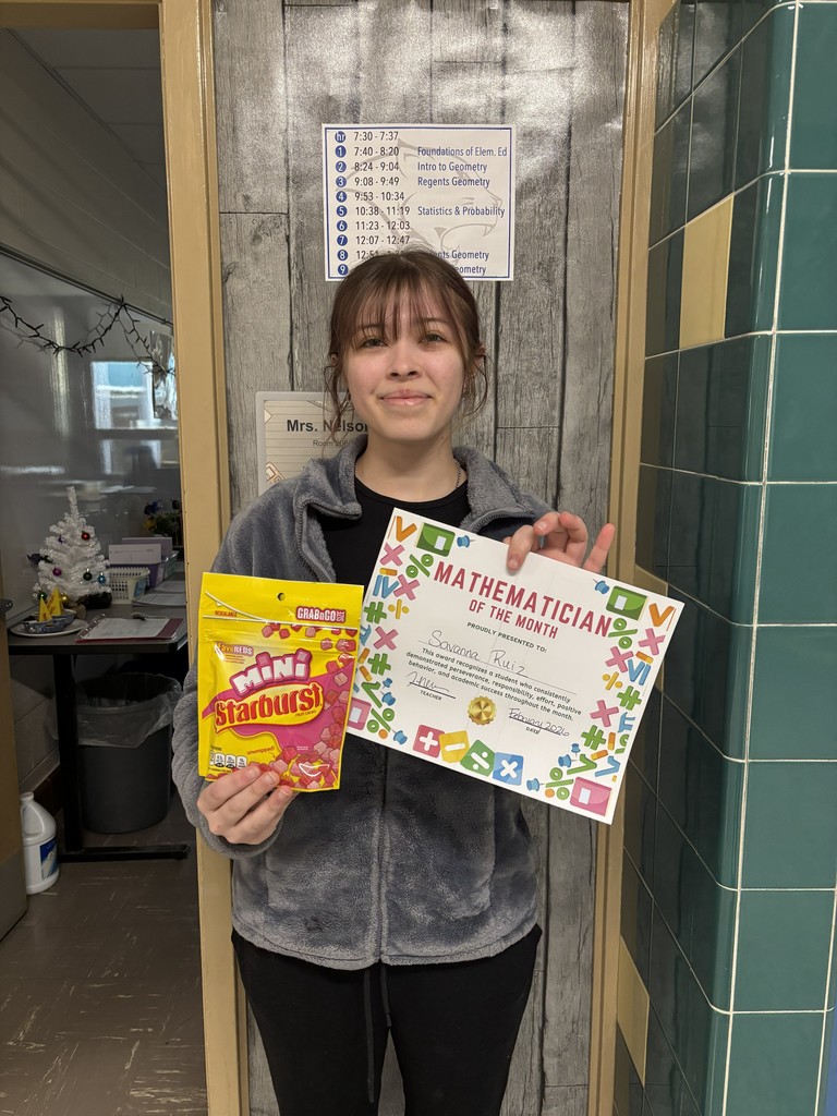 february math students of the month