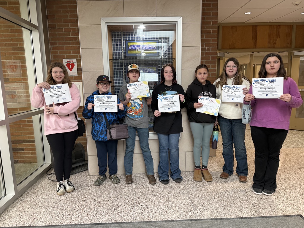february 2026 middle school students of the month