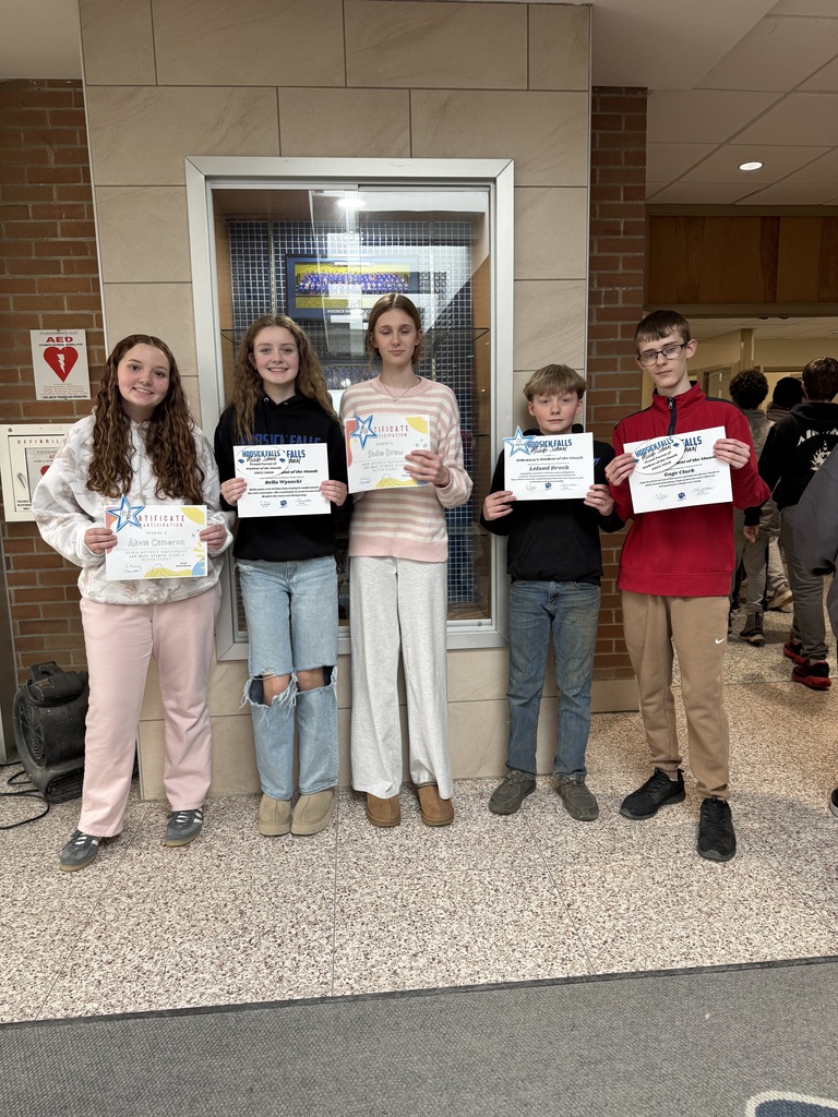 february 2026 middle school students of the month