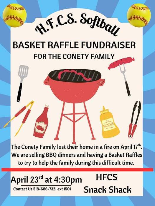 softball fundraiser april 2026