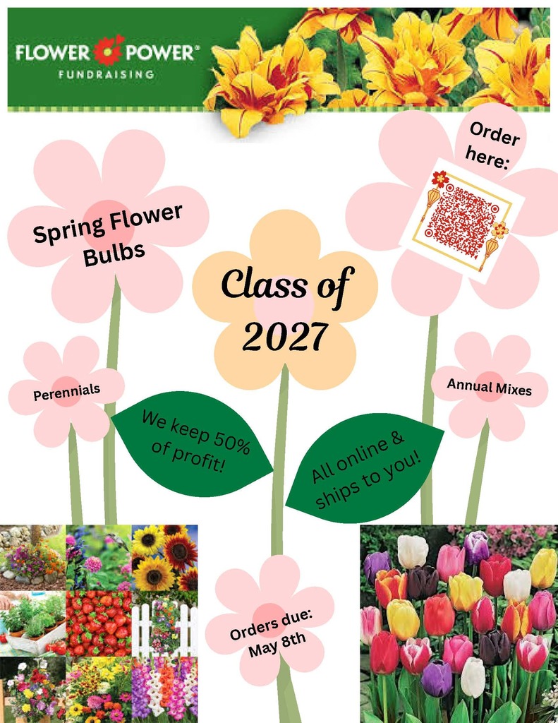 class of 2027 spring bulb fundraiser