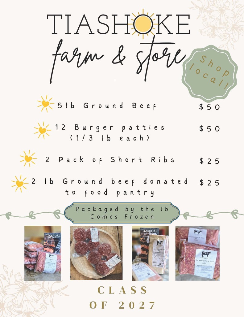 class of 2027 beef fundraiser