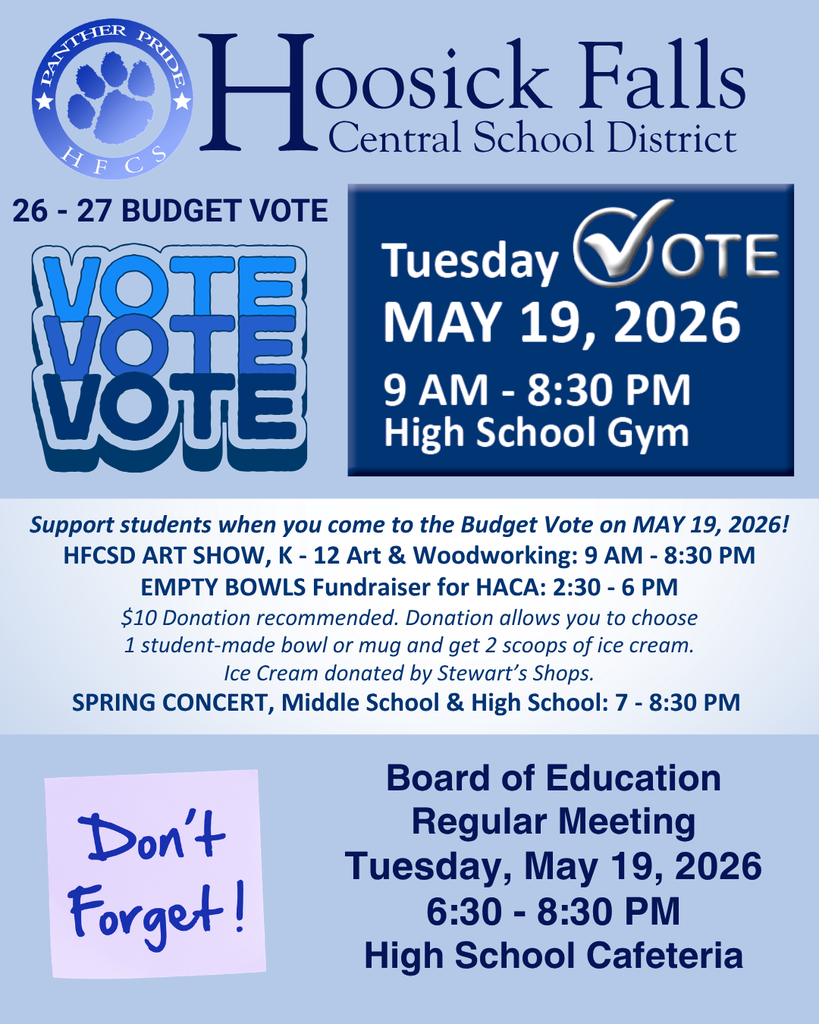budget vote reminder