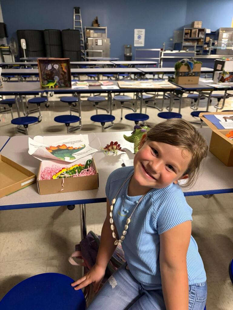 🦖Last week, second graders had their annual Dinosaur Museum Day! Students chose a dinosaur to research, made a report in school, and then continued the learning at home and created a presentation. Elementary students from the other grades had the chance to come through the "Museum" and hear from the students about their projects, and then friends and families got to join in the fun, too. Great job to the second-grade team, and thanks for sharing your photos! Dino Day is always a roaring success!🦕